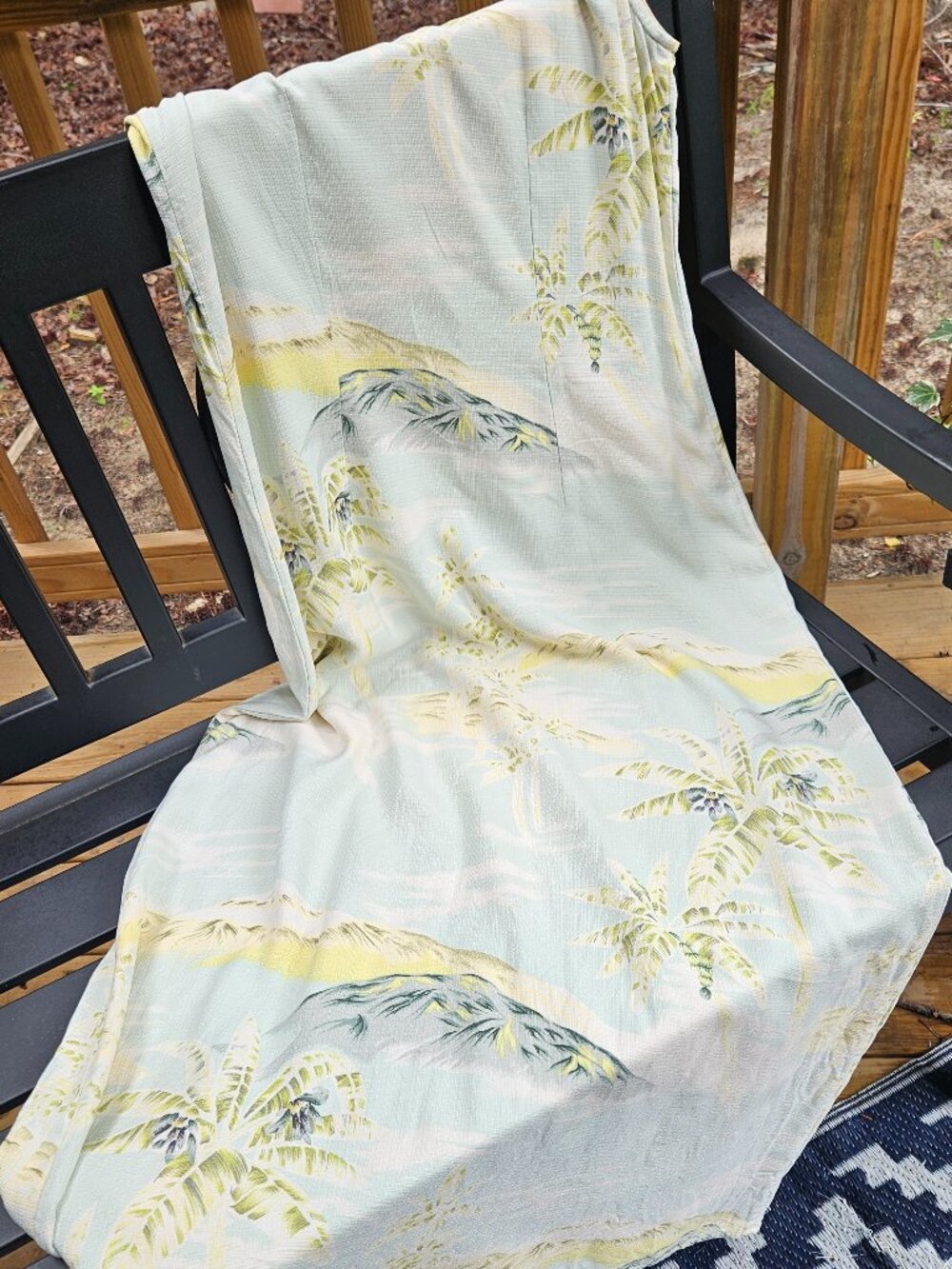 Tommy Bahama Maxi Tank Dress 100% Silk - Sz Small